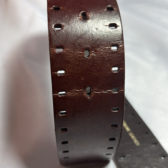 ANTONIAZZI FIRENZE Made in Italy Floral Boho Cowgirl Buckle Belt Size S main image 4